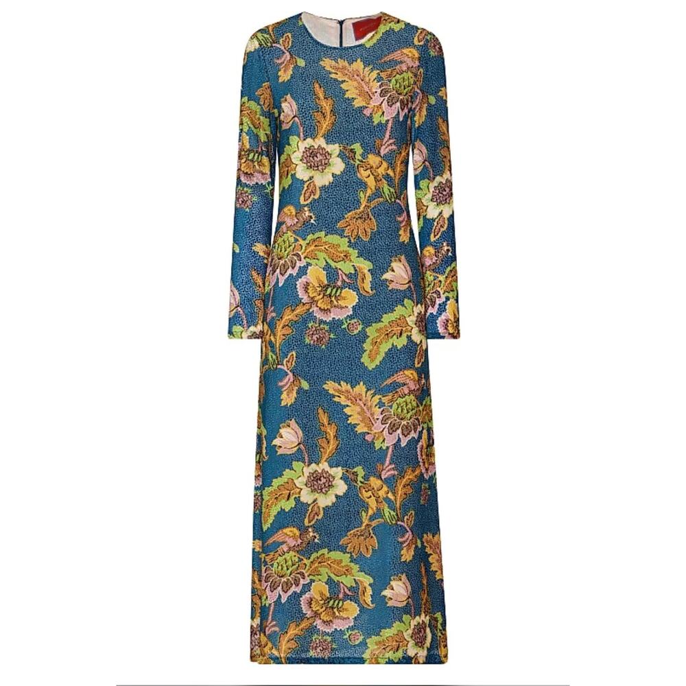 La Double J Long Sleeve Swing Dress MSRP $980 Size Medium